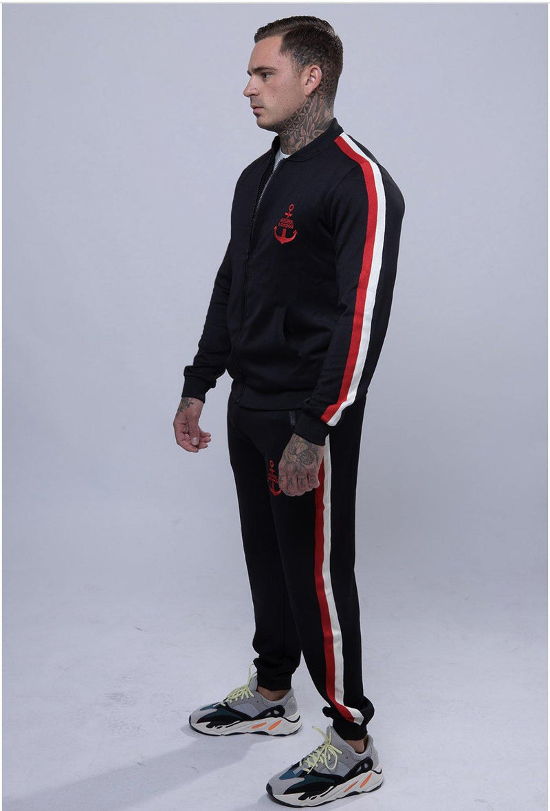 Anchor London Tracksuit Black / Red - Anchor London 