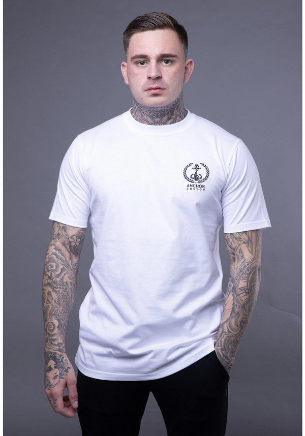 Anchor London FL Logo White T-shirt - Anchor London 