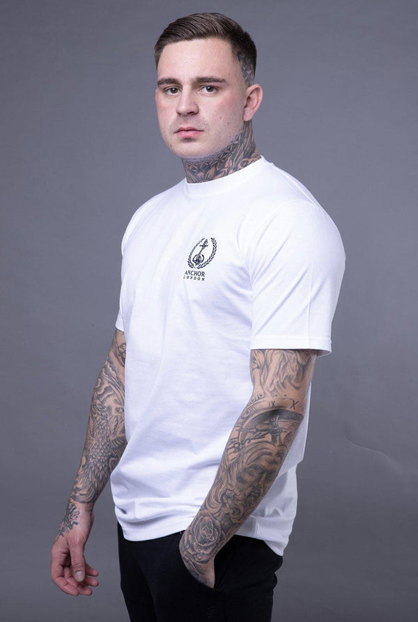 Anchor London FL Logo White T-shirt - Anchor London 