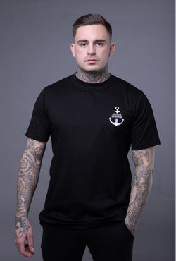 Anchor London Logo Black T-shirt - Anchor London 