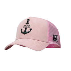 Anchor London Pink & Black Logo Hat - Anchor London 